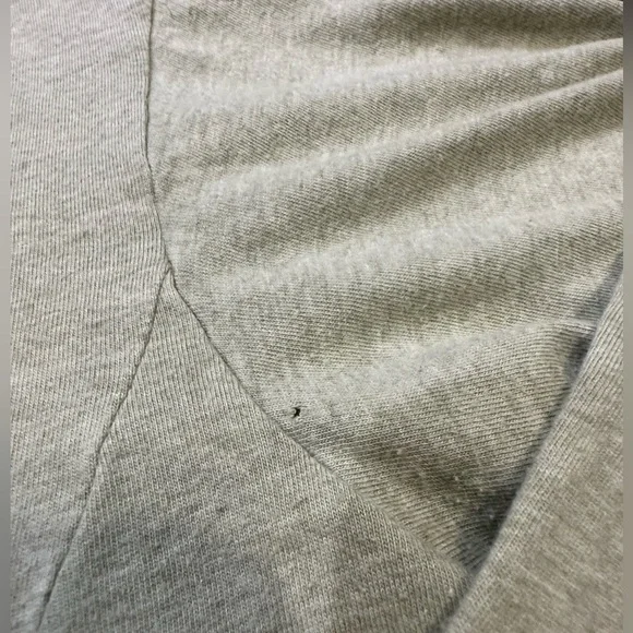 Size Medium Pure Jill cowl-neck seamed tunic pale green with drawstring - Picture 4 of 8